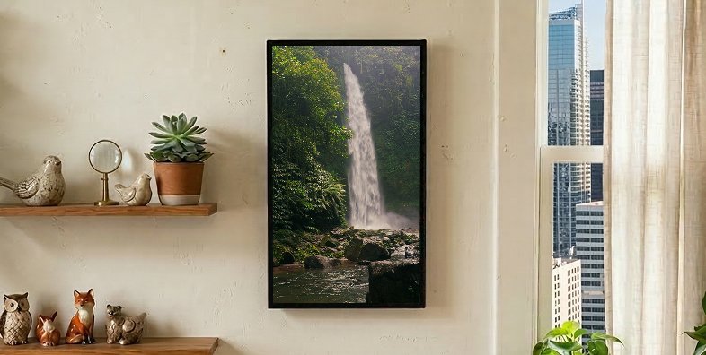 Nature.Live frame in a home